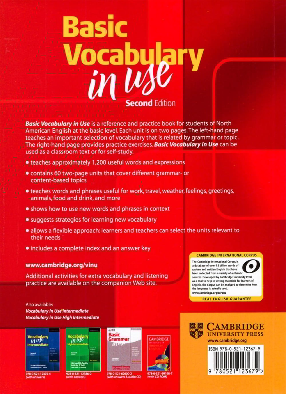 Basic Vocabulary in Use with Answers