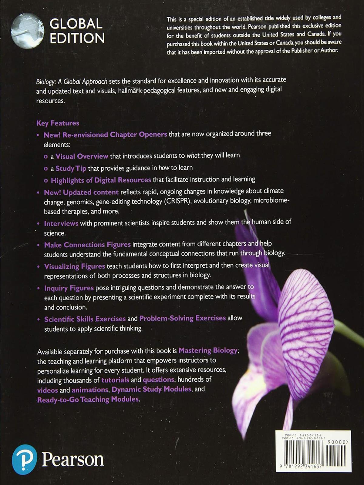 Biology: Campbell, Lisa Urry, l Cain,  Wasserman, Minorsky (Book + MyLab Code)