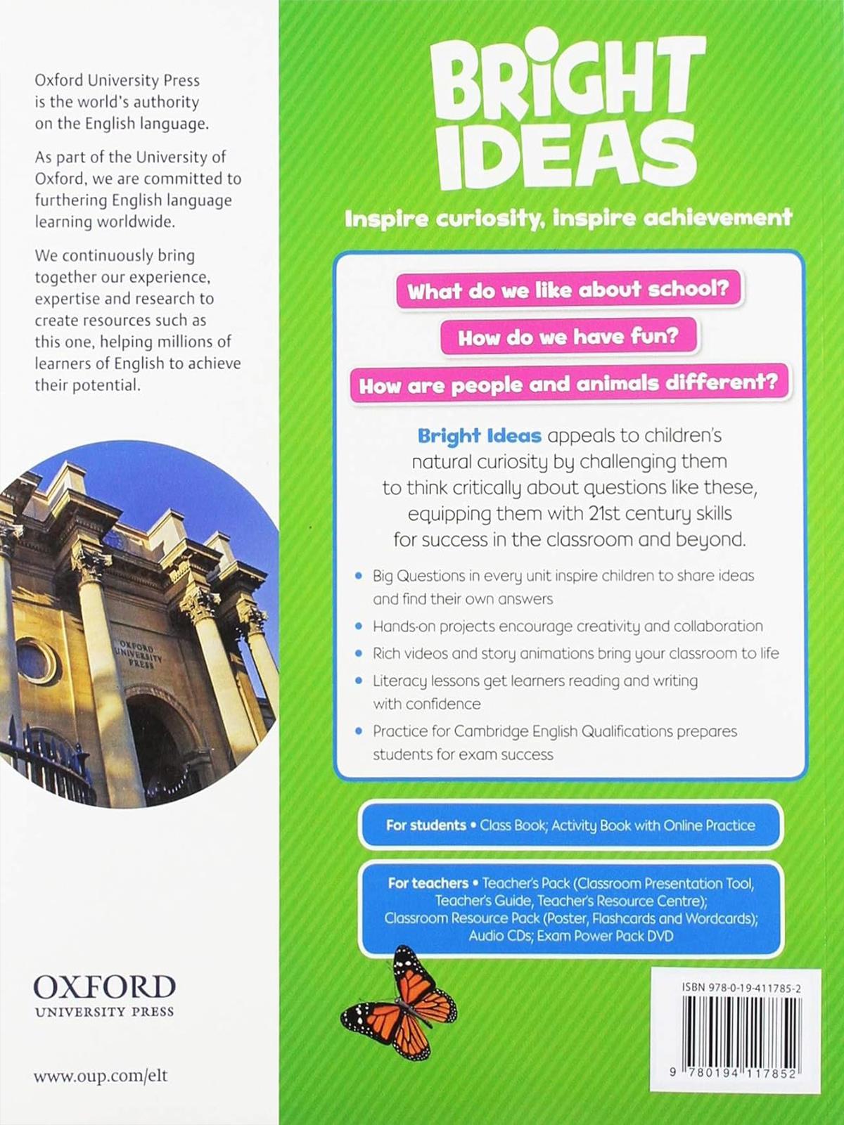 Bright Ideas Level 1 Class Book with app and Activity Book with Online Practice