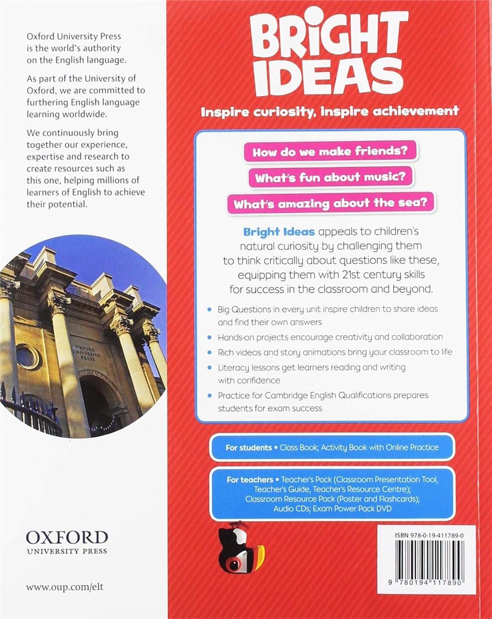 Bright Ideas Level 3 Class Book with app and Activity Book with Online Practice