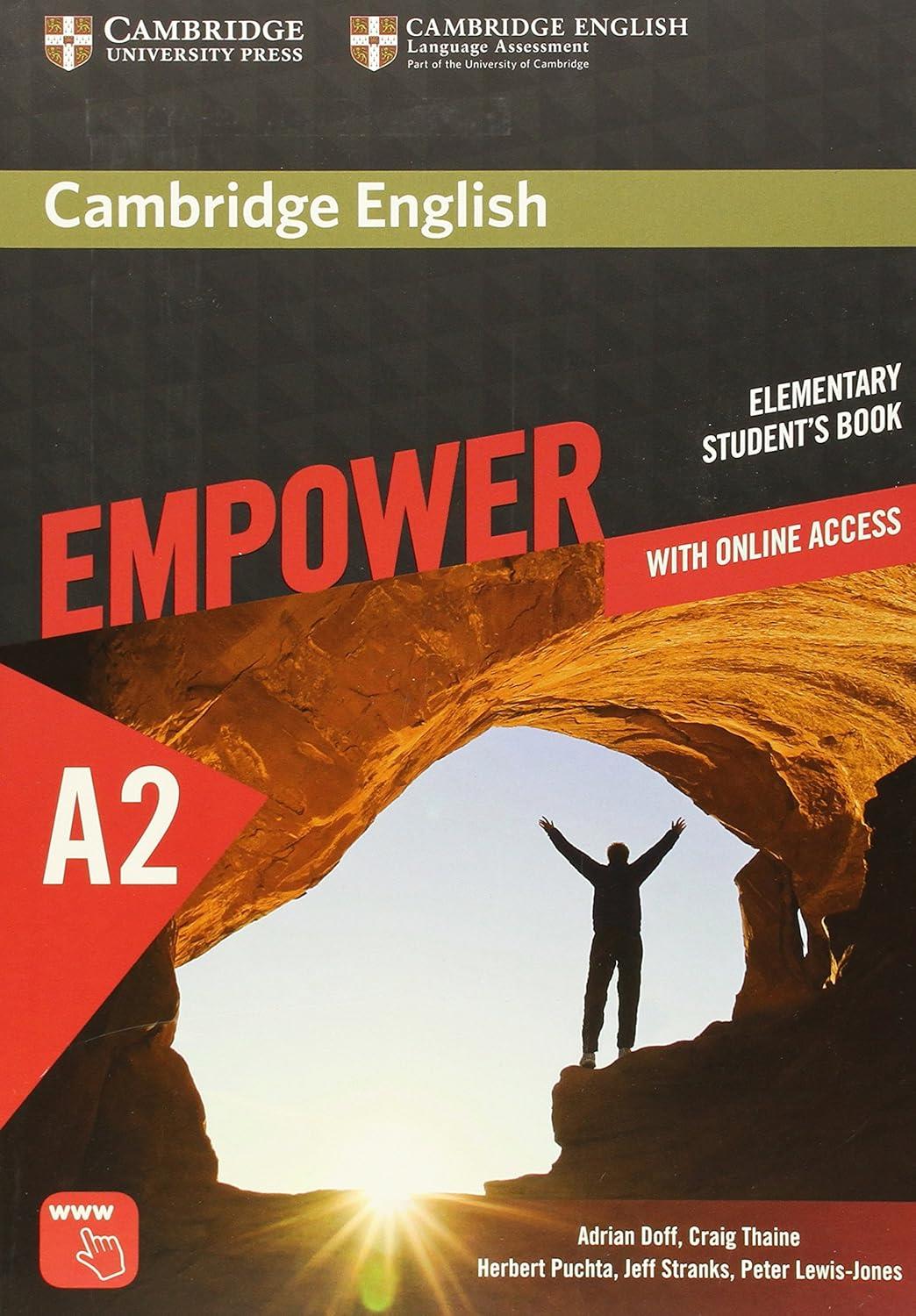 Cambridge English Empower A2 Elementary Student s Book with Online Assessment and Practice, and Online Workbook 