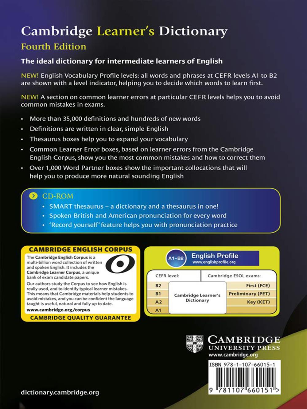 Cambridge Learners Dictionary + CD