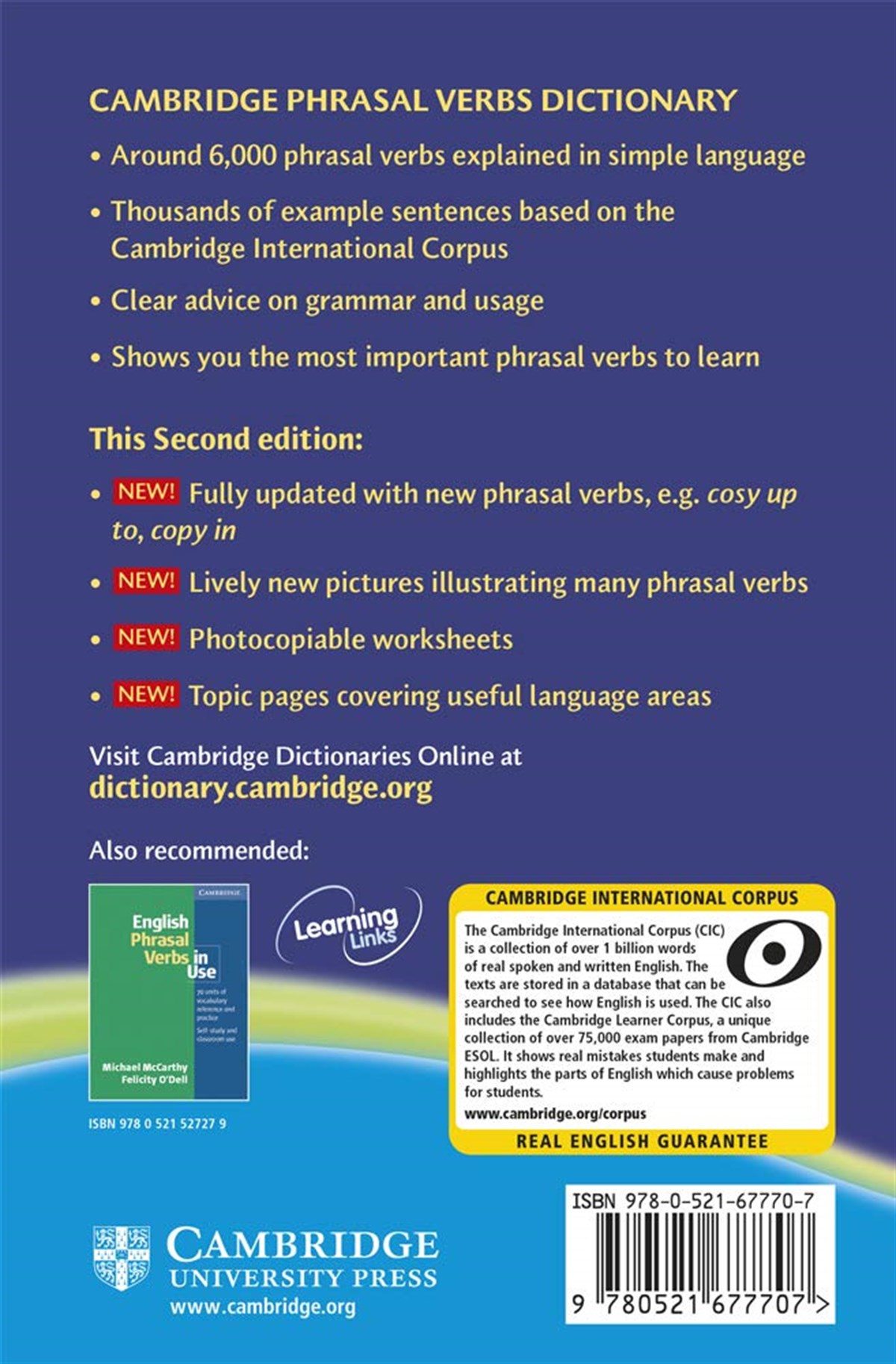Cambridge Phrasal Verbs Dictionary