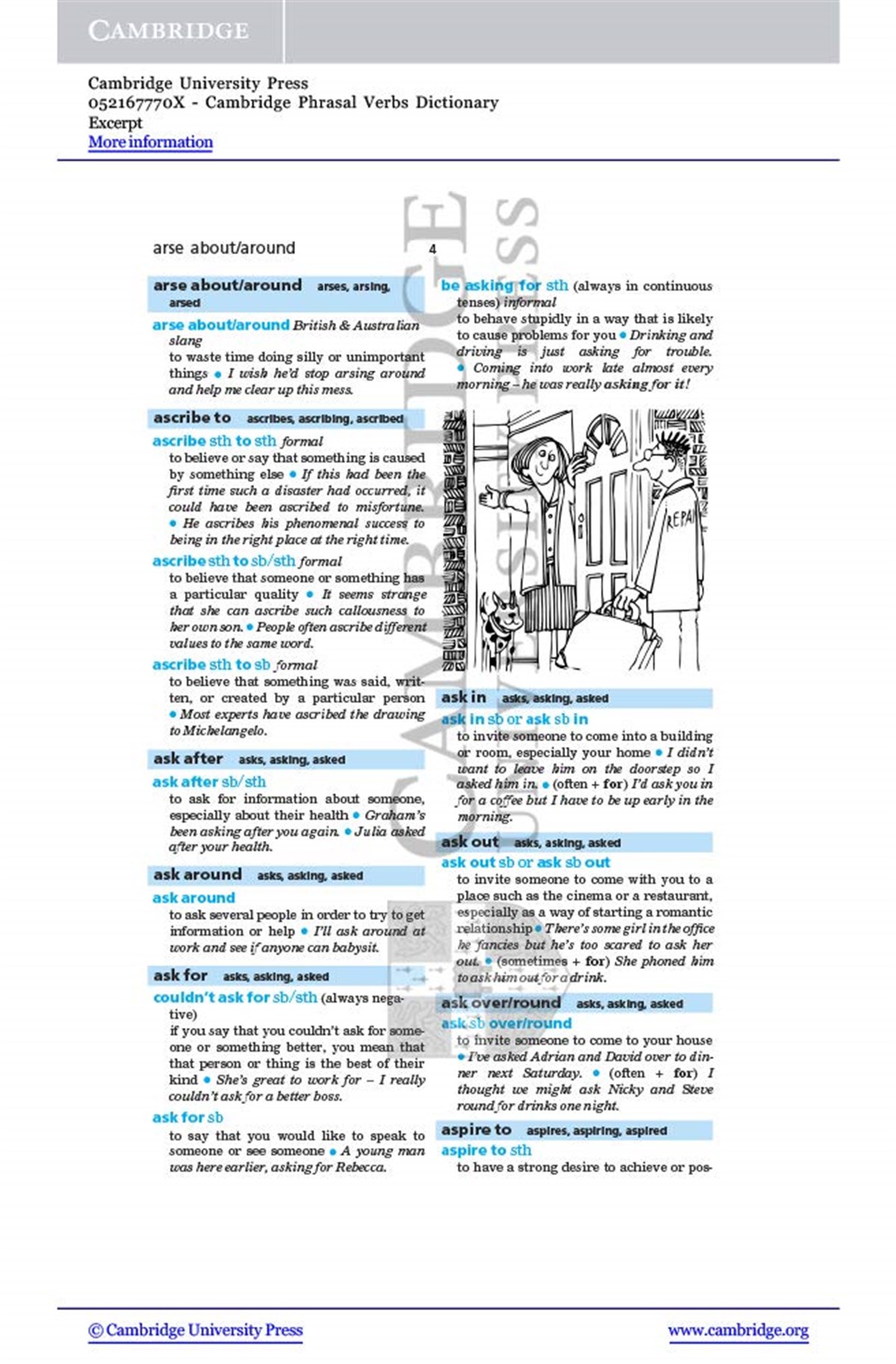 Cambridge Phrasal Verbs Dictionary