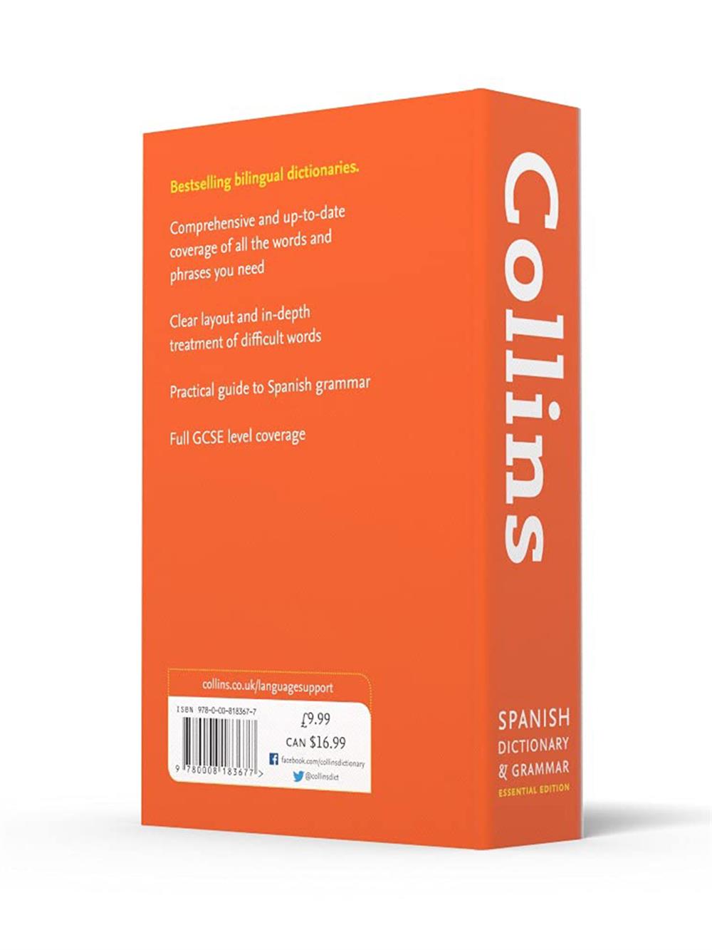 Collins Spanish Dictionary and Grammar : Two Books in One (Essential Edition)