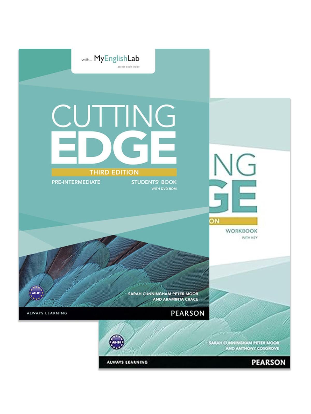 Cutting Edge Pre-Intermediate Students Book + Workbook with DVD and MyEnglishLab