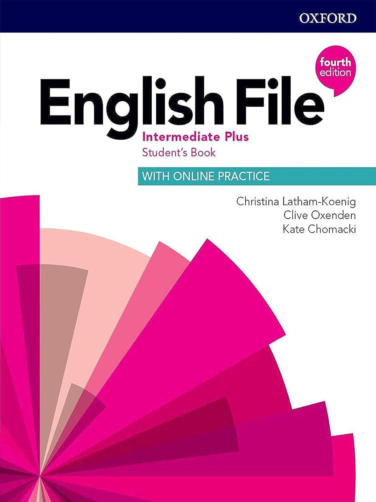 English File Intermediate Plus Students Book with Online Practice + Workbook without Key 