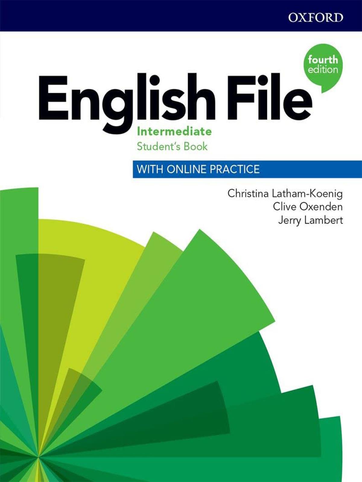 English File Intermediate Students Book with Online Practice + Workbook without Key 