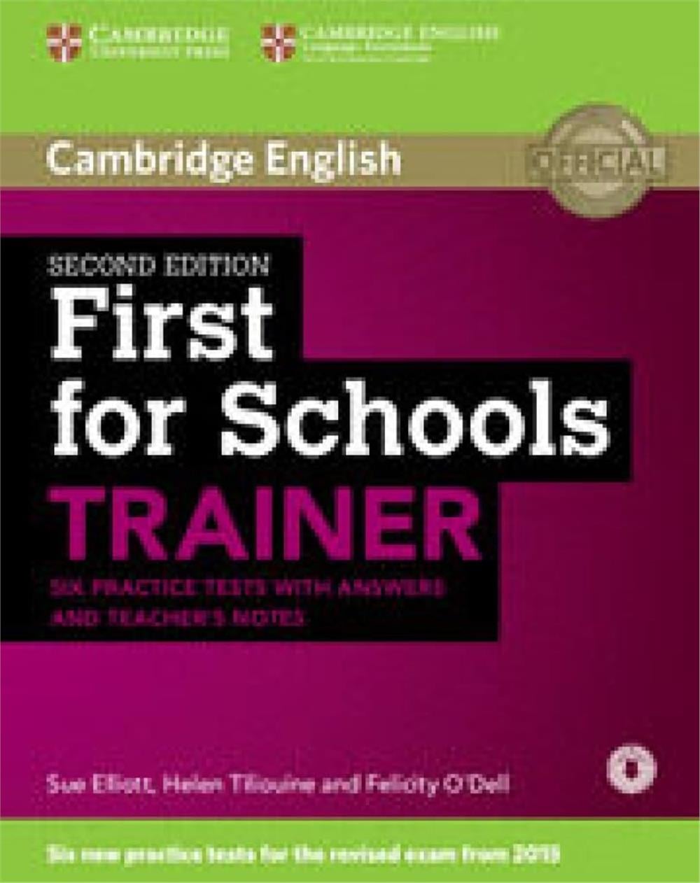 First for Schools Trainer Six Practice Tests with Audio (Authored Practice Tests)