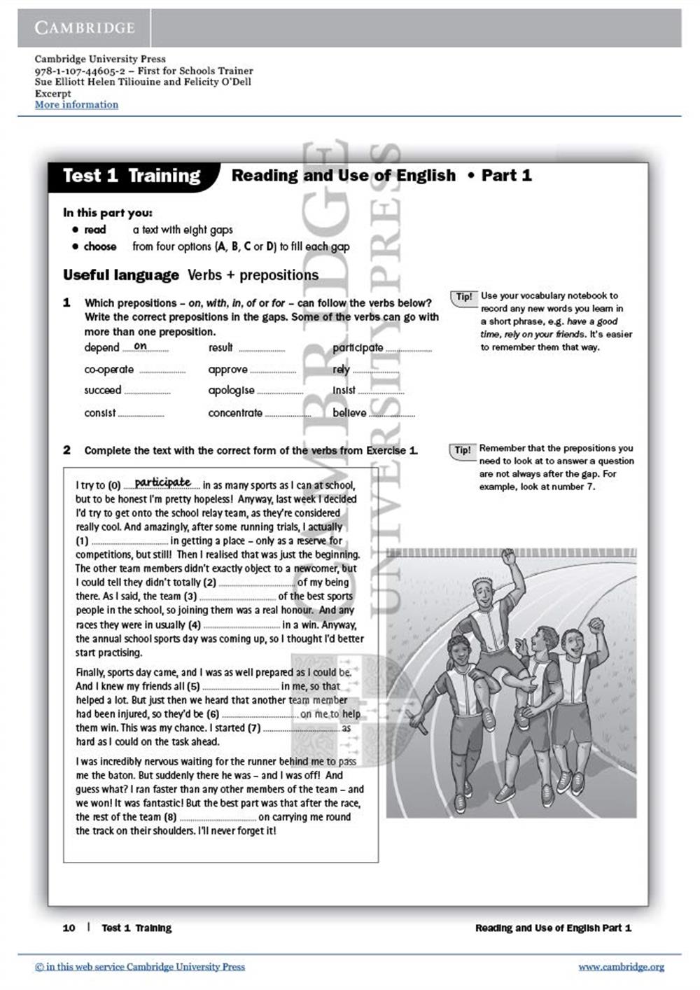 First for Schools Trainer Six Practice Tests with Audio (Authored Practice Tests)
