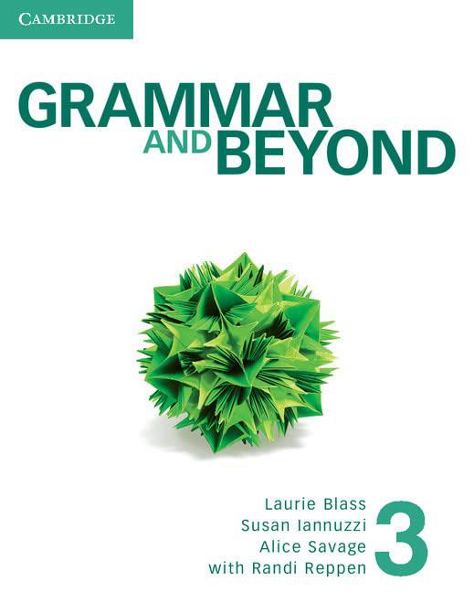 Grammar and Beyond Level 3 Students Book and Workbook with Online Writing Skills Practice Pack