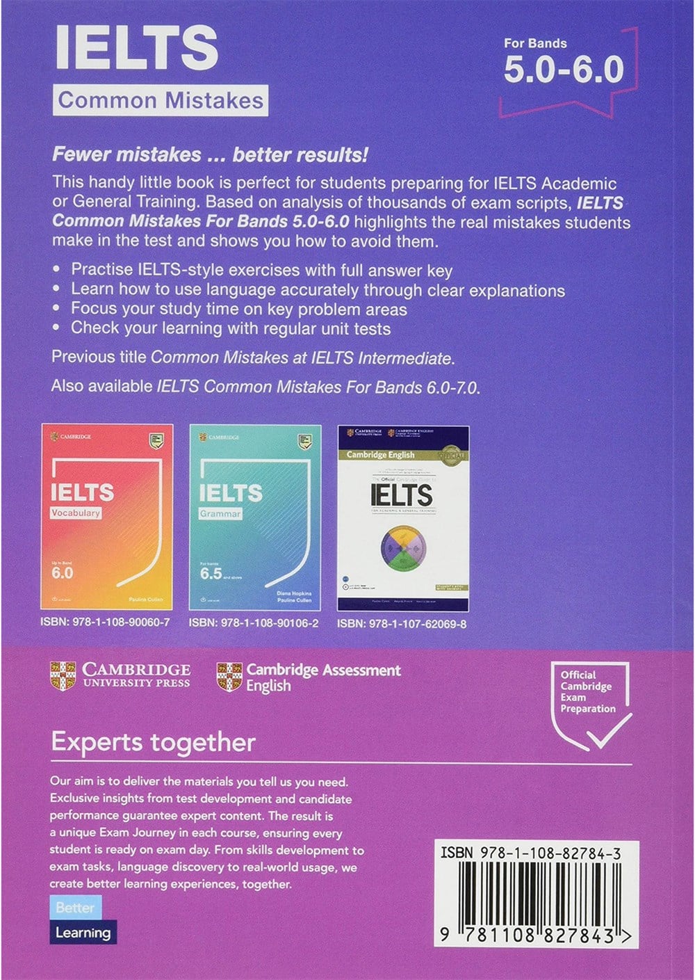IELTS Common Mistakes for Bands 5.0-6.0.