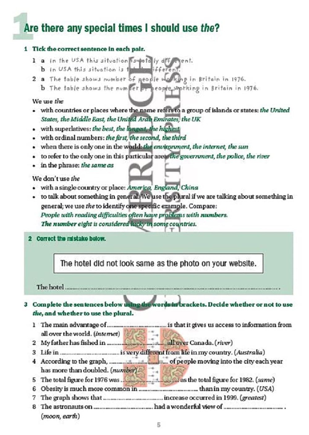 IELTS Common Mistakes for Bands 5.0-6.0.