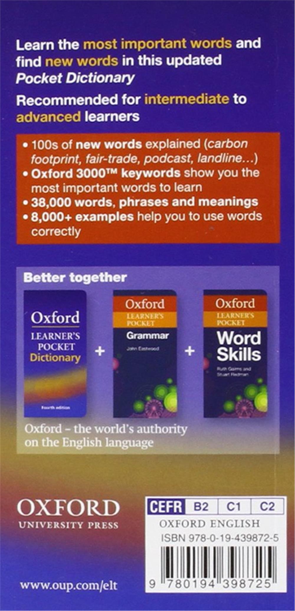 Learners Pocket Dictionary