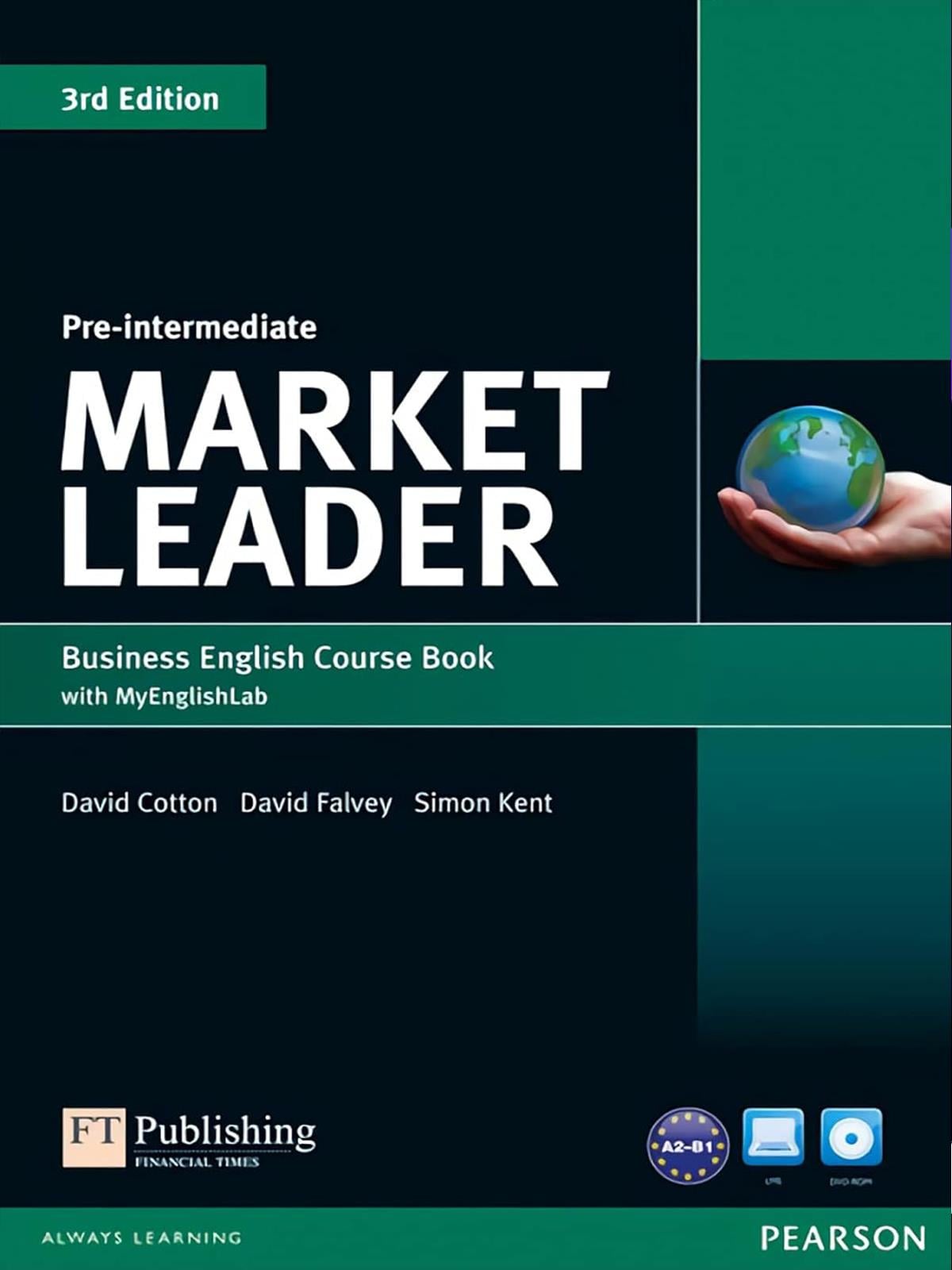 Market Leader Pre-Intermediate Coursebook with DVD-ROM and MyEnglishLab Access Code Pack(3rd Edition)