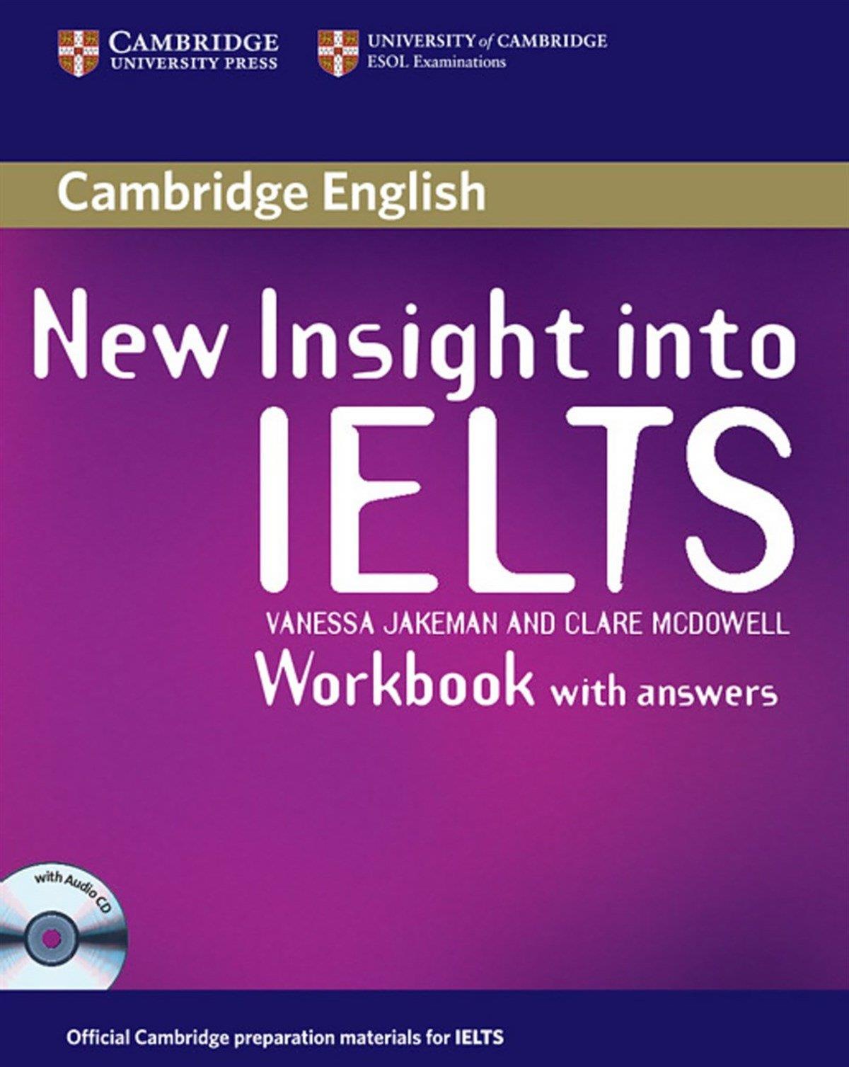 New Insight into IELTS Students Book + Workbook Pack ( with answers and Audio CD )