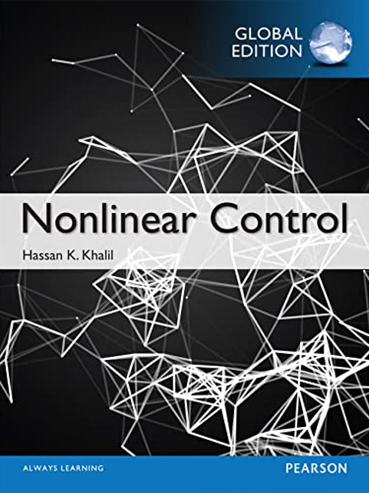 Nonlinear Control, Hassan Khalil 1. Edition
