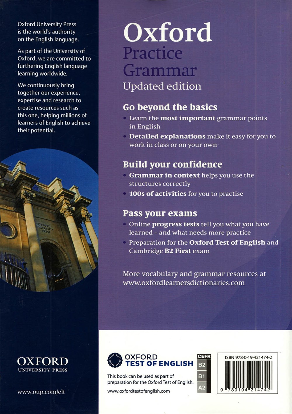 Oxford Practice Grammar Intermediate with Answers