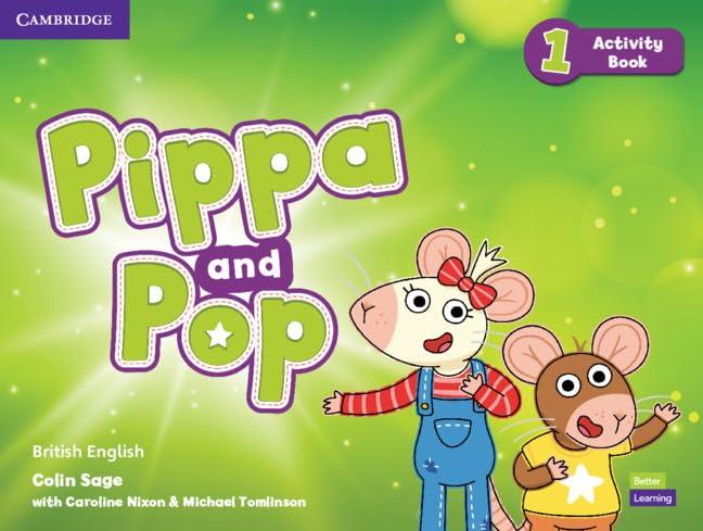Pippa and Pop Level 1 Pupils Book with Digital Pack + Activity Book + Letters and Numbers Workbook