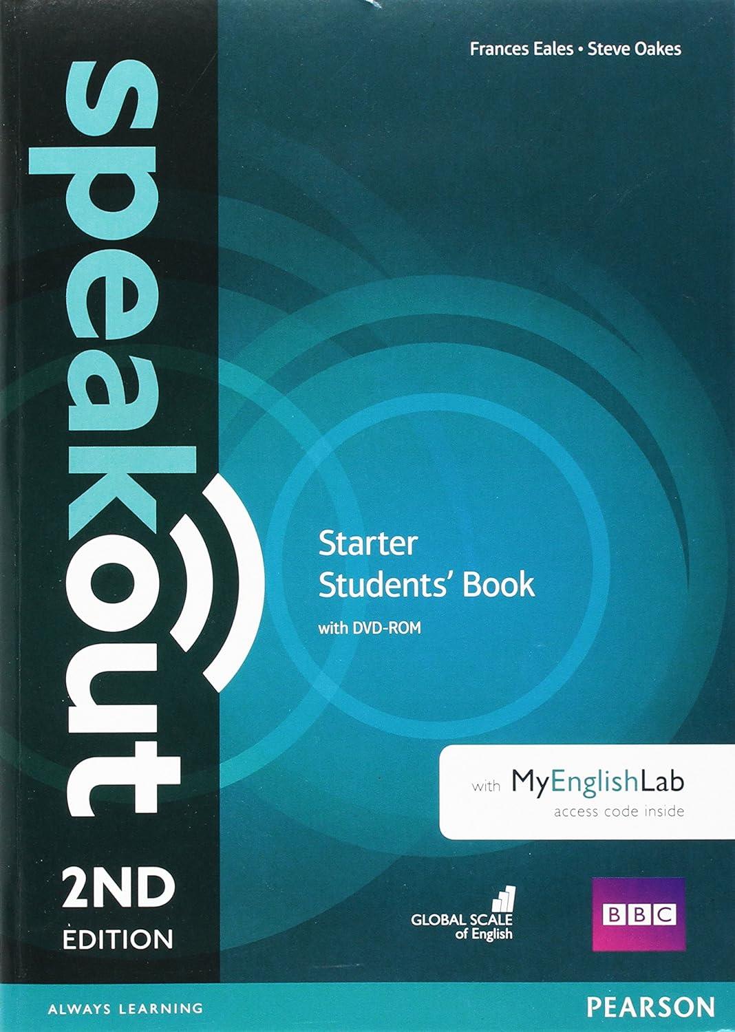 Speakout Starter 2nd Edition Students Book with DVD-ROM and MyEnglishLab Access Code Pack