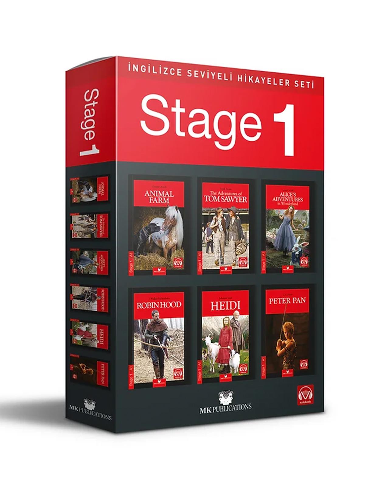 Stage 1 İngilizce Hikaye Seti