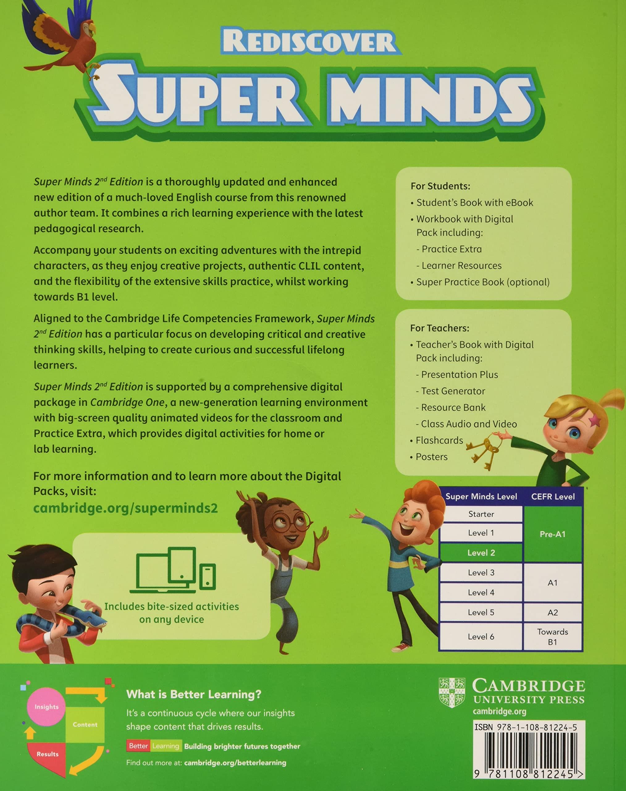 Super Minds 2 Students Book with e-Book and Workbook with Digital Pack (2nd Edition)