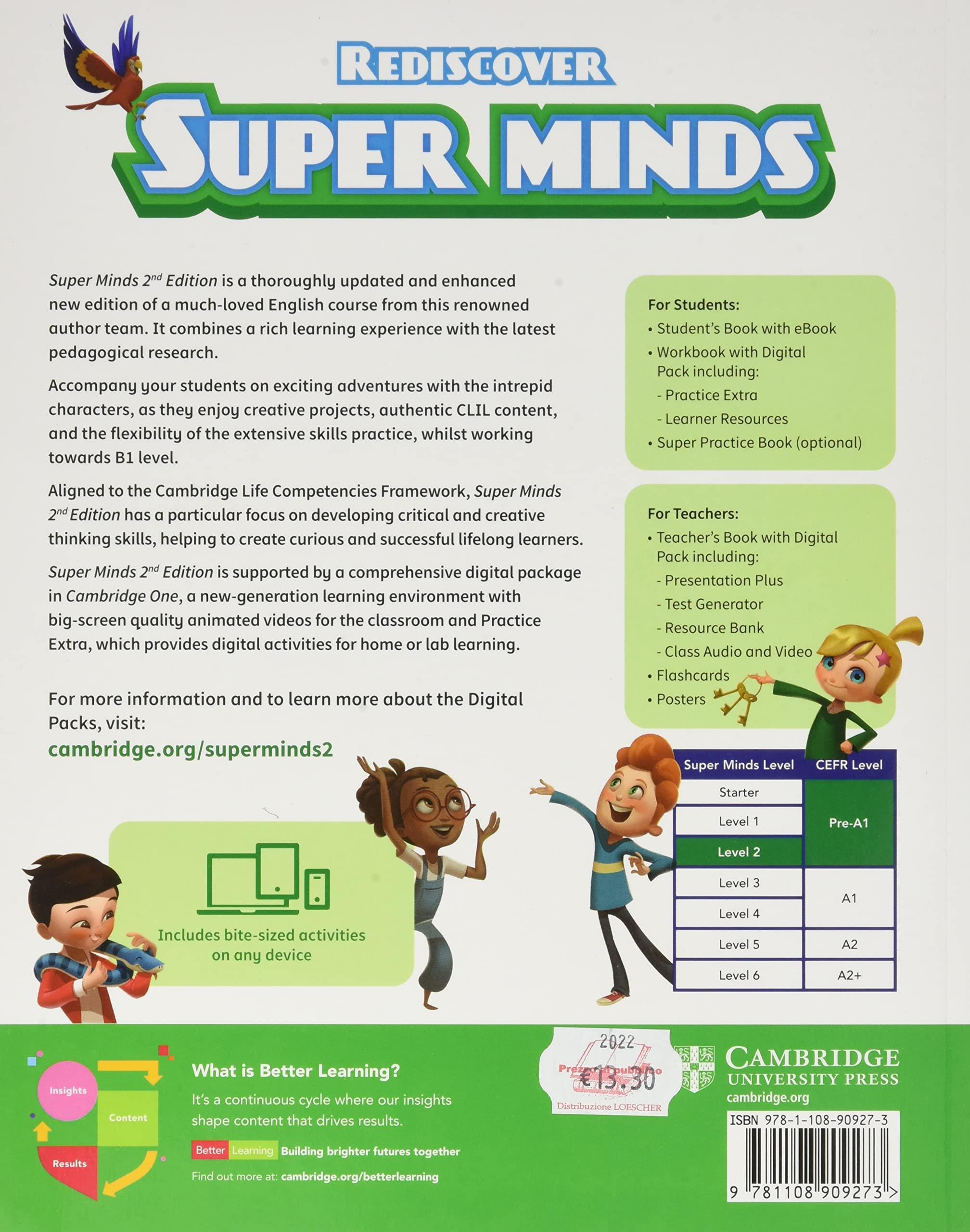 Super Minds 2 Students Book with e-Book and Workbook with Digital Pack (2nd Edition)