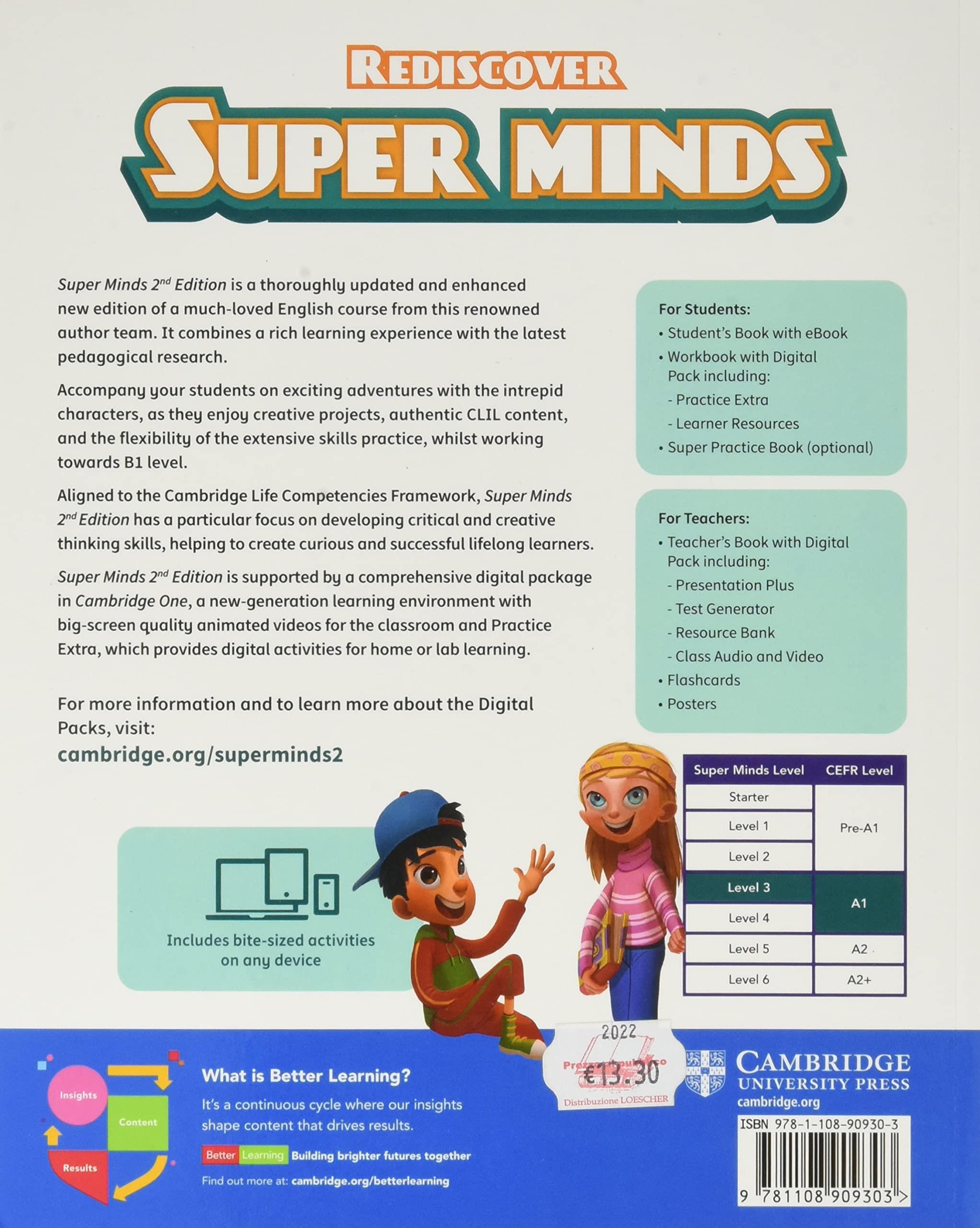Super Minds 3 Students Book with e-Book and Workbook with Digital Pack(2nd Edition)