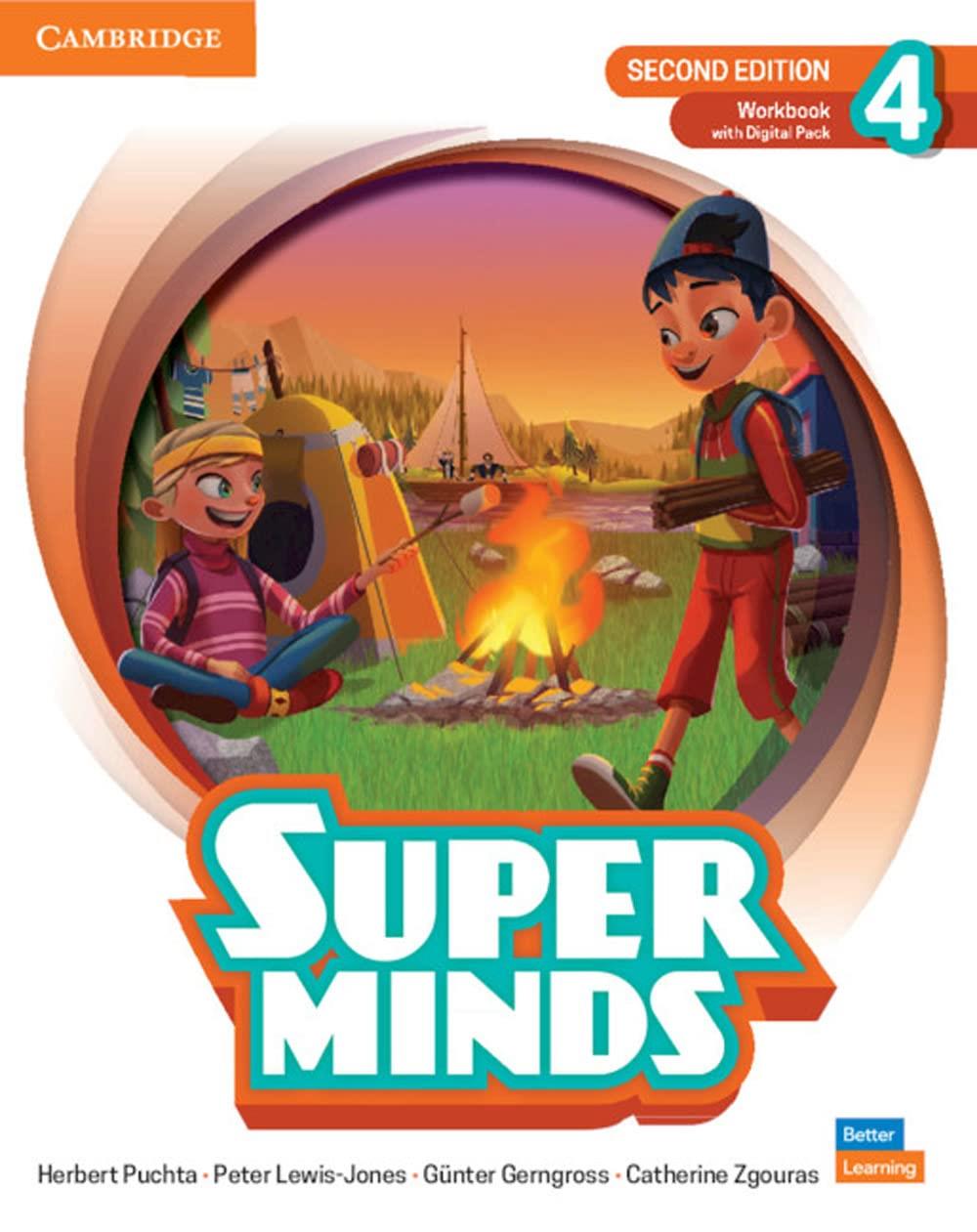 Super Minds 4 Students Book with e-Book and Workbook with Digital Pack(2nd Edition)
