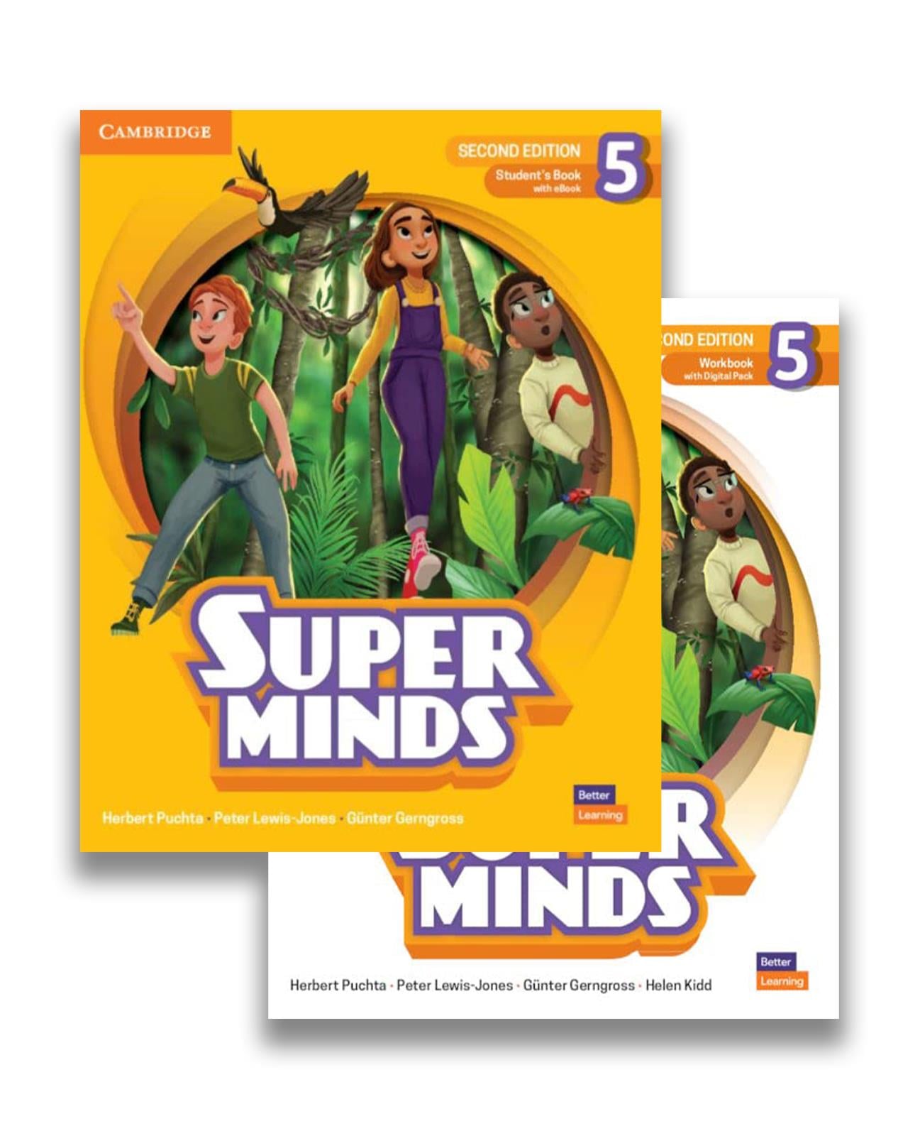 Super Minds 5 Students Book with e-Book and Workbook with Digital Pack (2nd Edition)