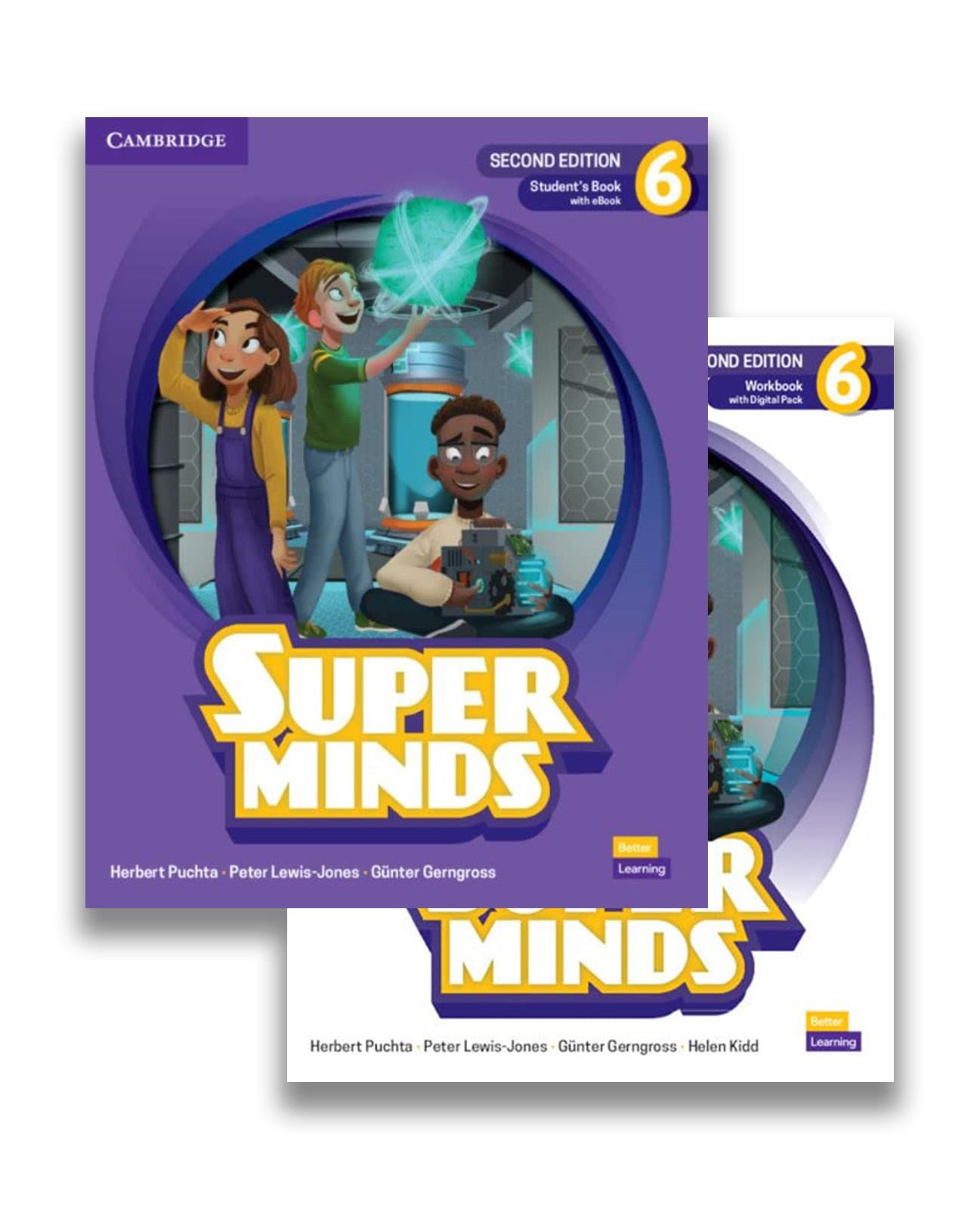 Super Minds 6 Students Book with e-Book and Workbook with Digital Pack(2nd Edition)