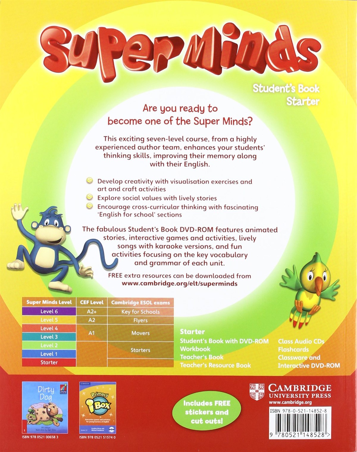 Super Minds Starter Students Book with DVD-ROM