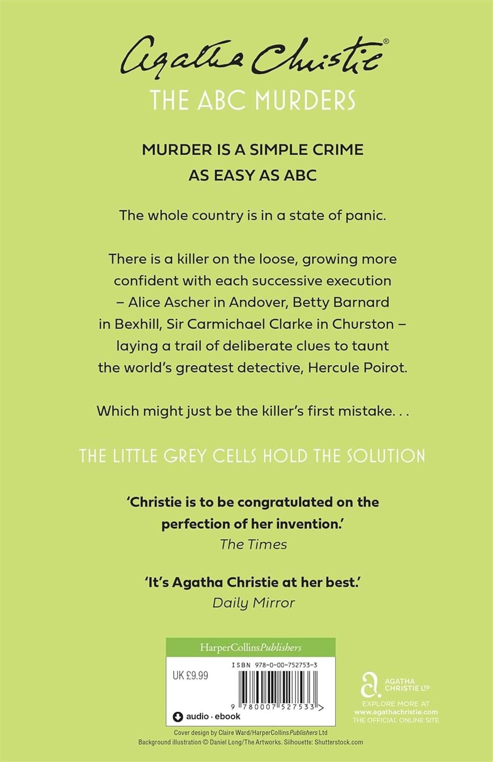 The ABC Murders  -Agatha Christie