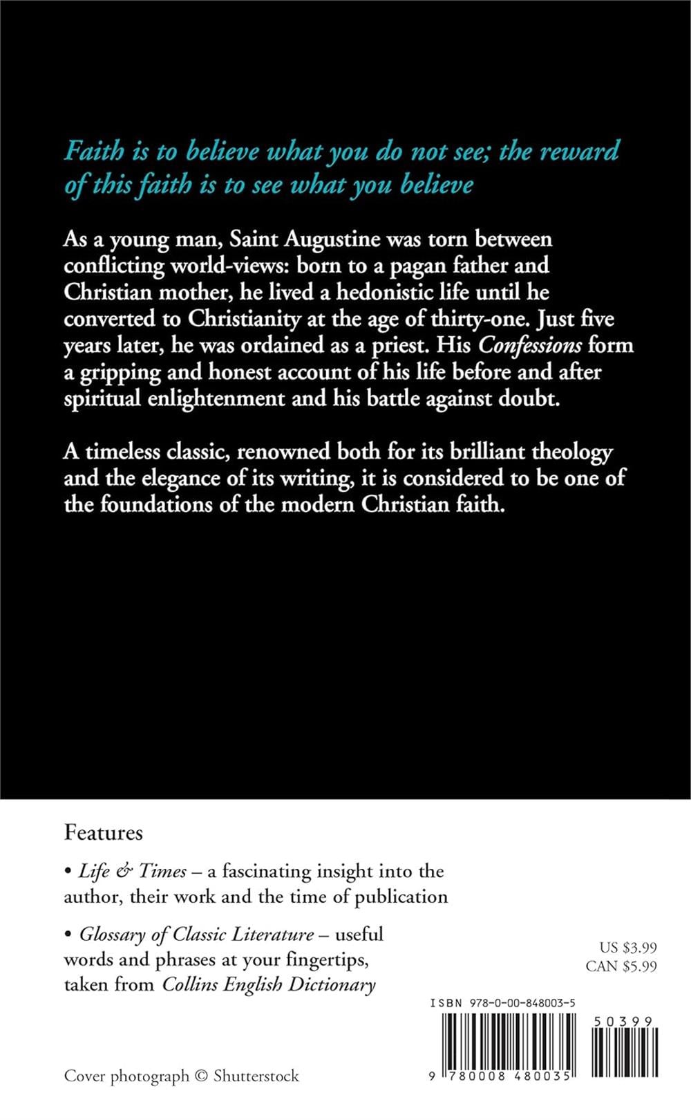The Confessions of Saint Augustine (Collins Classics) - Saint Augustine