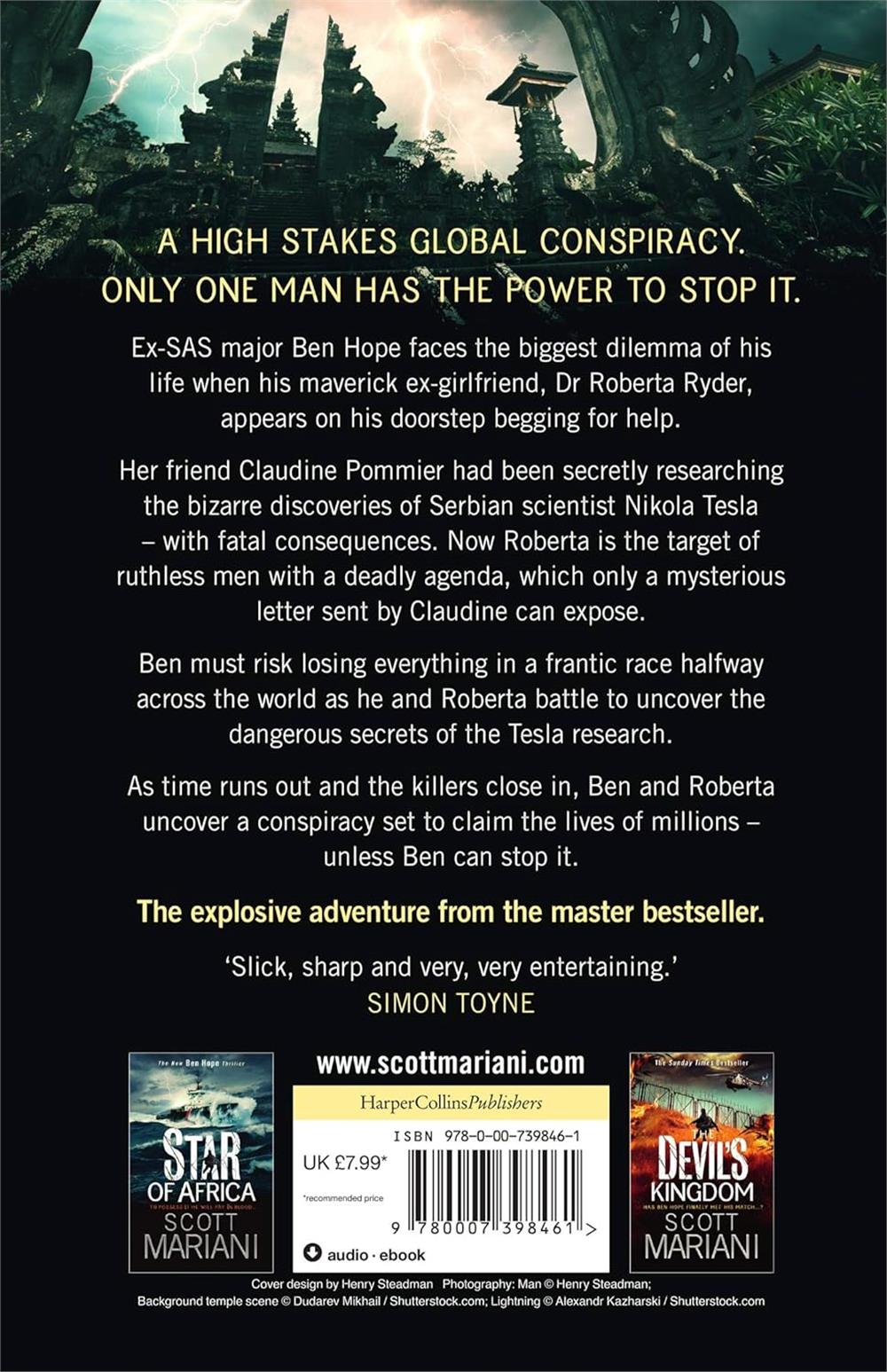 The Nemesis Program  -Scott Mariani