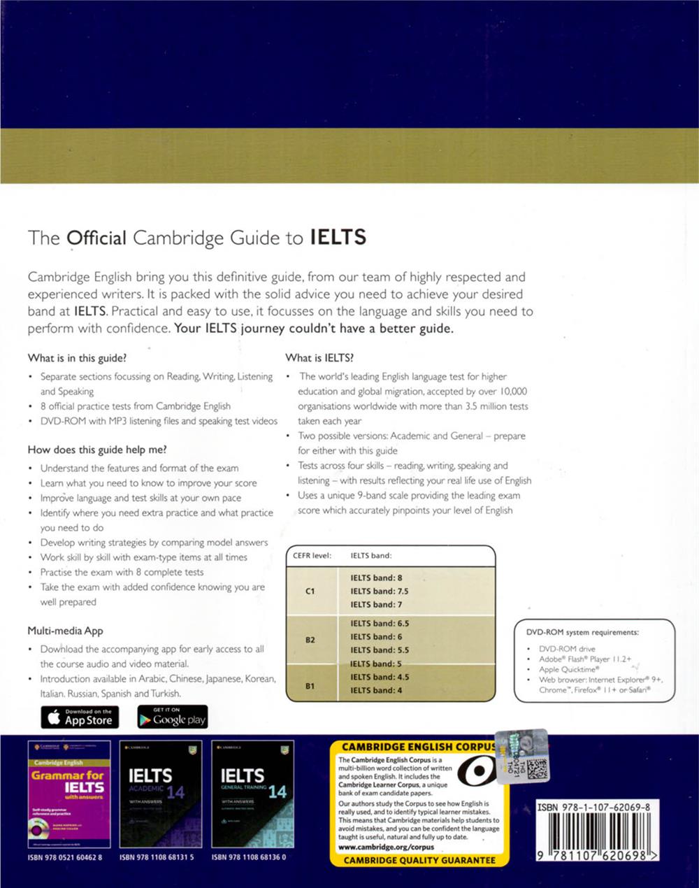 The Official Cambridge Guide to IELTS Students Book with Answers with DVD-ROM