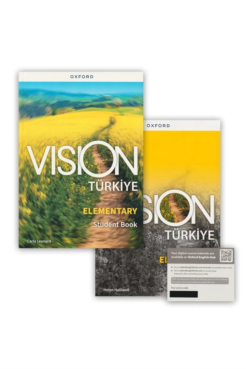 Vision Türkiye Elementary Student's Book + Workbook + Online Practice Code