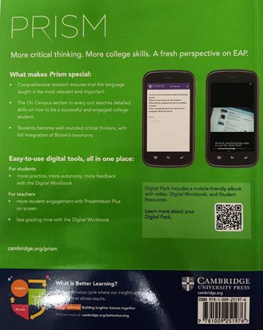  Prism 3 Students Book Reading & Writing Students Book with Digital Pack