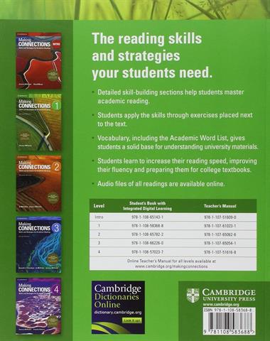 Making Connections Level 1 Students Book with Integrated Digital Learning: Skills and Strategies for Academic Reading