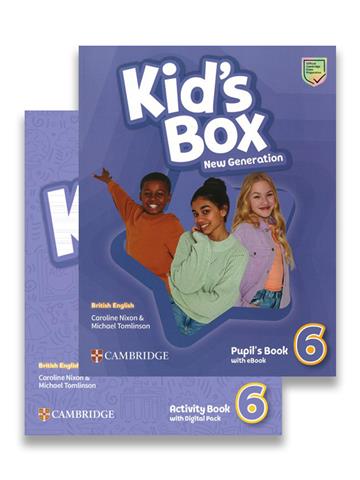 Kids Box New Generation Level 6 Pupils Book with eBook and  Activity Book with Digital Pack