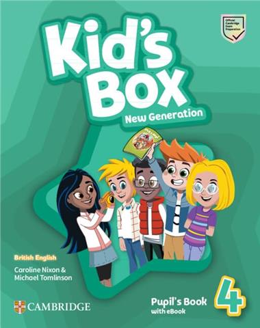 Kids Box New Generation Level 4 Pupils Book with eBook and  Activity Book with Digital Pack