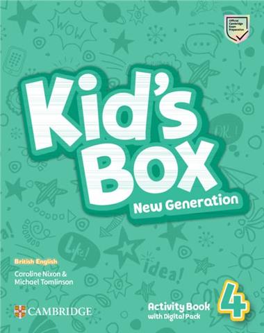 Kids Box New Generation Level 4 Pupils Book with eBook and  Activity Book with Digital Pack