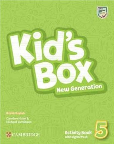 Kids Box New Generation Level 5 Pupils Book with eBook and  Activity Book with Digital Pack
