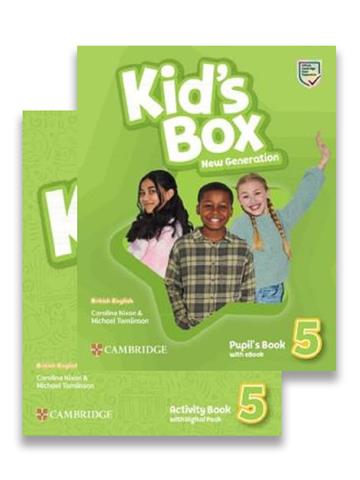 Kids Box New Generation Level 5 Pupils Book with eBook and  Activity Book with Digital Pack