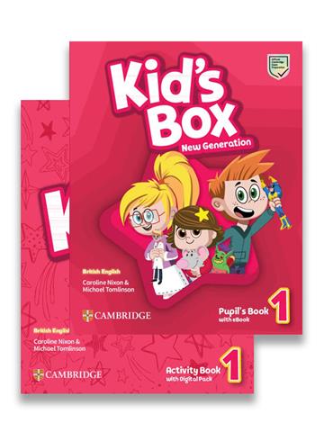 Kids Box New Generation Level 1 Pupils Book with eBook and  Activity Book with Digital Pack