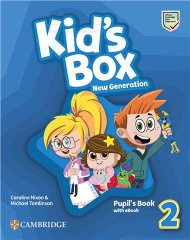 Kids Box New Generation Level 2 Pupils Book with eBook and  Activity Book with Digital Pack