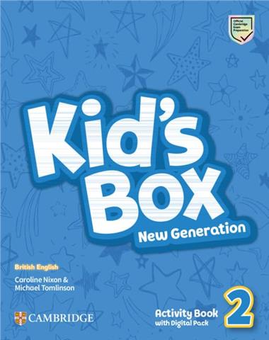 Kids Box New Generation Level 2 Pupils Book with eBook and  Activity Book with Digital Pack