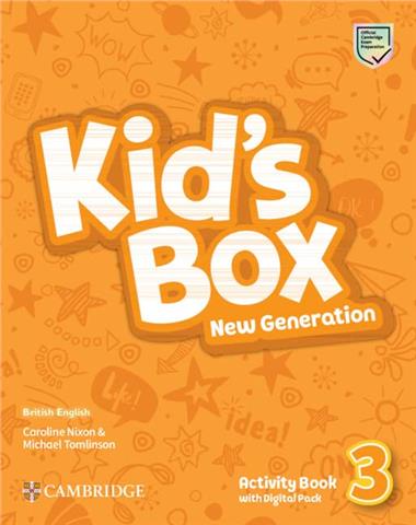 Kids Box New Generation Level 3 Pupils Book with eBook and  Activity Book with Digital Pack