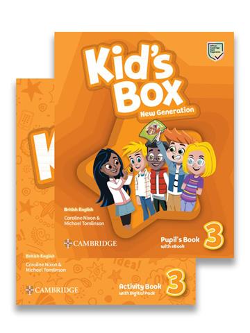 Kids Box New Generation Level 3 Pupils Book with eBook and  Activity Book with Digital Pack