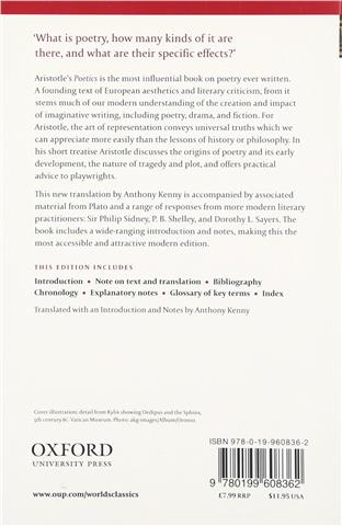 Aristotle, Poetics (Oxford Worlds Classics